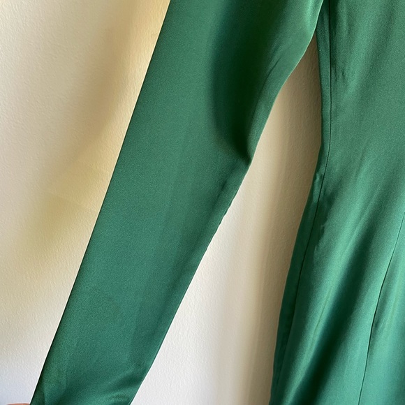 Nomia green silk mini dress - Picture 3 of 4